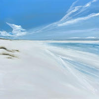 Bay of Sands/oil on canvas/60x60cm