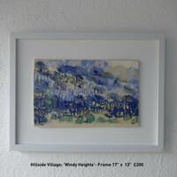 Hillside Village: 'Windy Heights'- Frame 17" x 13" €200