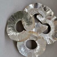 Silver folded forms