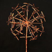 Allium/Copper wire/30x15x15cm