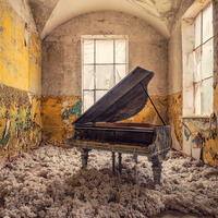 Klavierzimmer, Photograph by Gina Soden