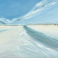 Shore Breeze/oil on canvas/80x100cm