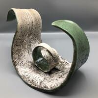Raku sculpture/Ceramics/17cm x 30cm