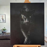 Shadow / Acrylic on canvas / 80x100cm