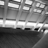‘Alone’ at the Tate, London- Black and White Photograph