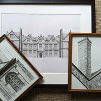 A collection of Shaw House drawings 