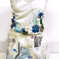 Maddie A-level Textiles. 'Ocean Pollution'