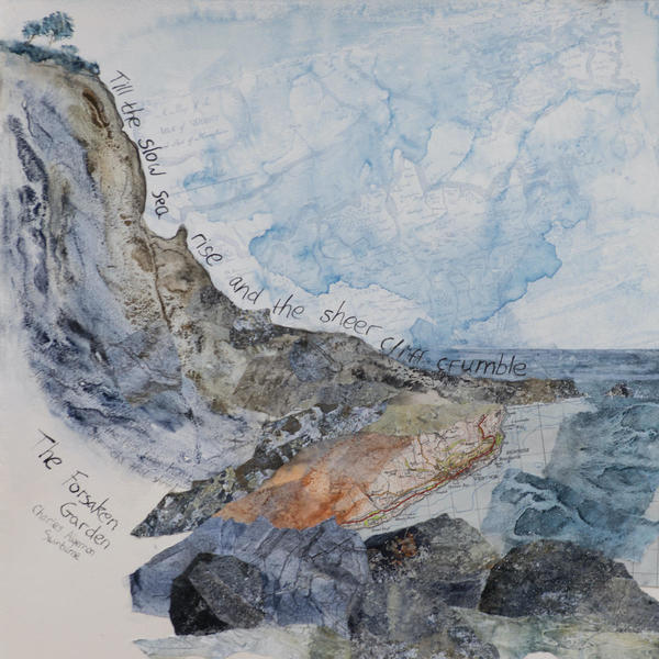 The Sheer Cliff Crumble Mixed media 65x69cm