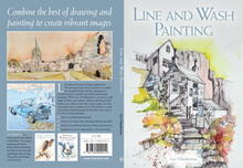 Line and wash book cover