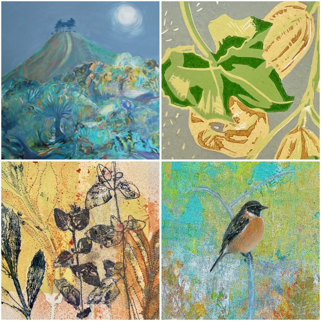Sharon Perris and Katie Penlington, art at Rookery Farm Studio