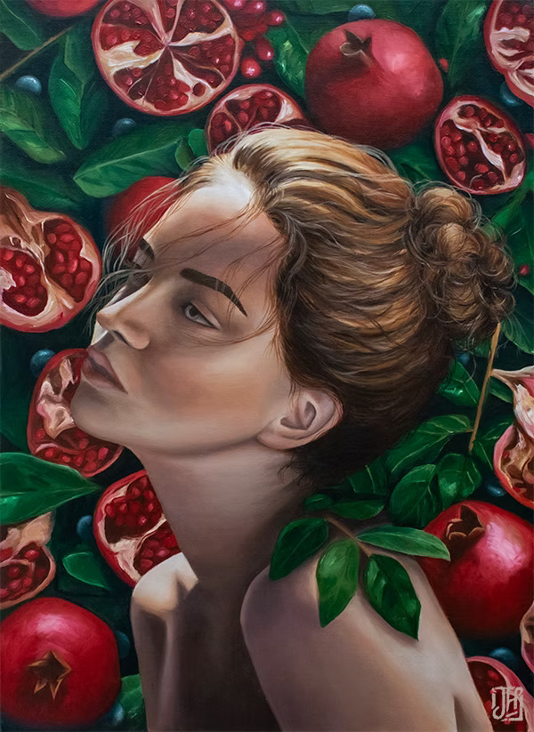 All that was lost / oil paint on linen canvas / 420x594mm
