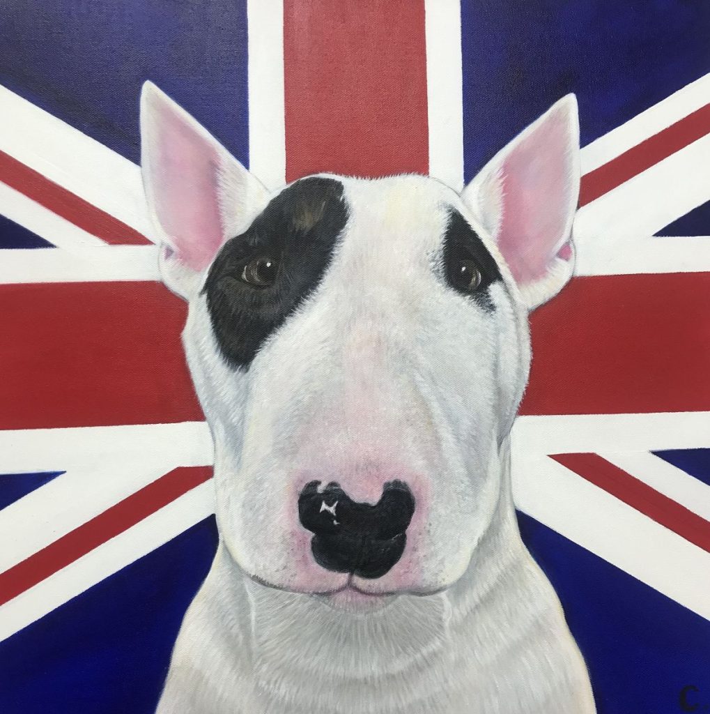 Fred, Acrylic, 50x50cms