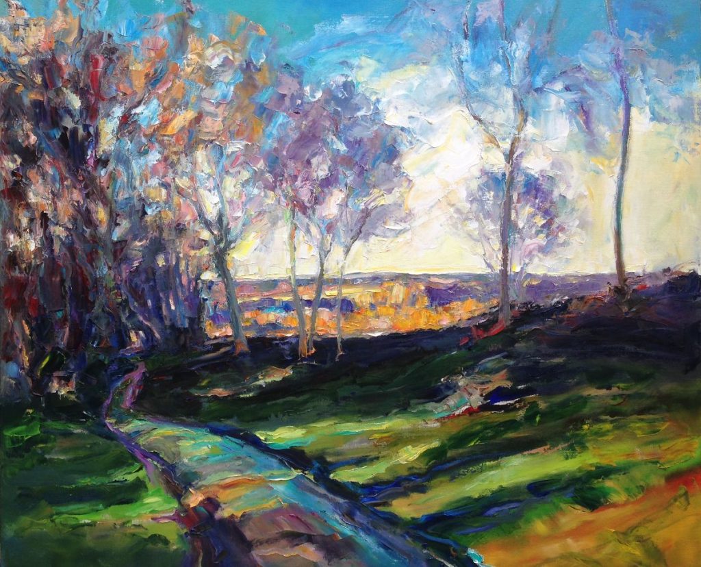 Frost in the Woods, Sun in the Valley/Oil on Linen 2761mm x 2234mm