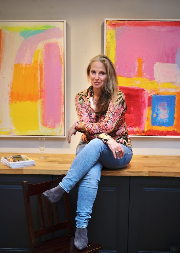 SLB at her recent solo show London