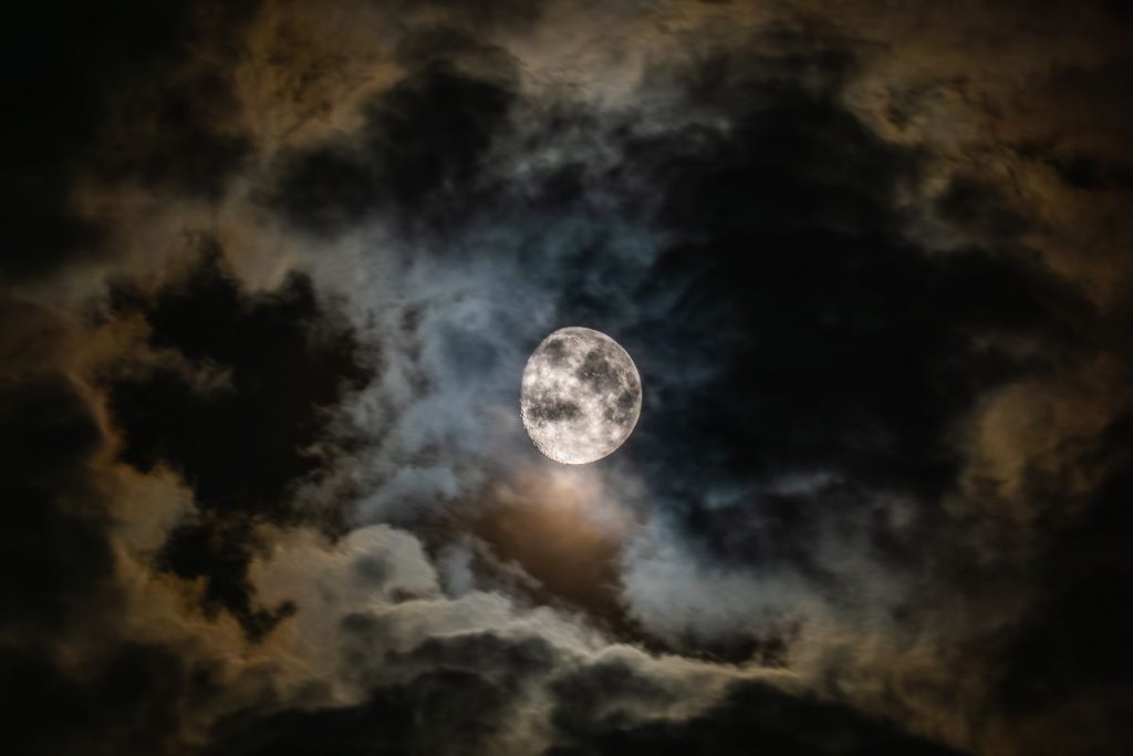 Moody Moon / Photograph