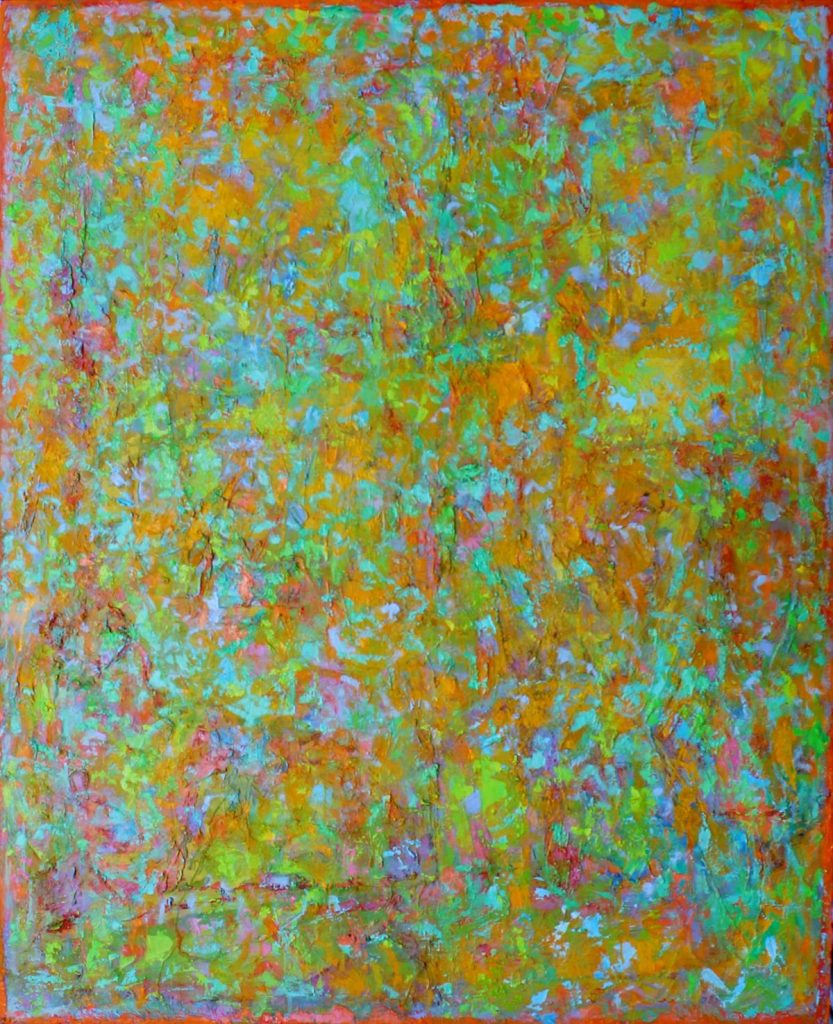 'You'll have to use more paint' Oil on canvas 92x113cm