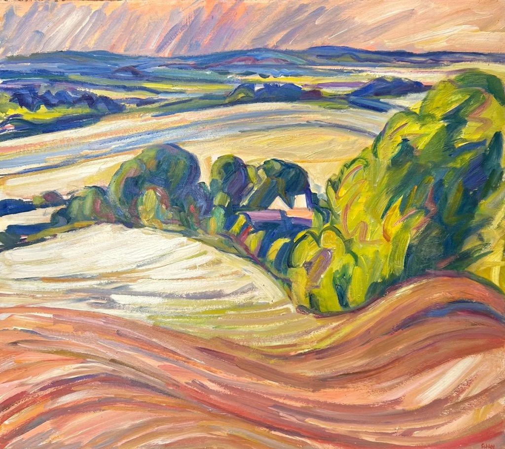 Towards Wantage from the Ridgeway