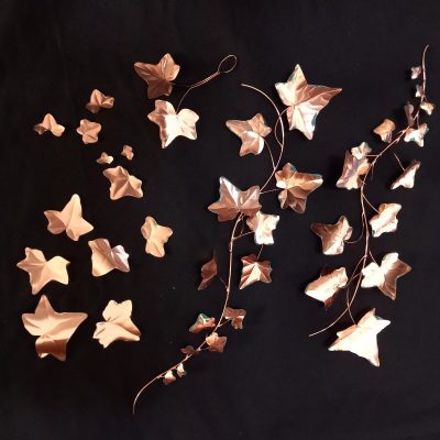 Ivy/Copper sheet & wire/40x12x5cm