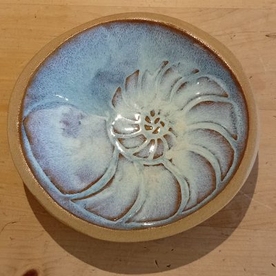 Nautilus/stoneware/16cm