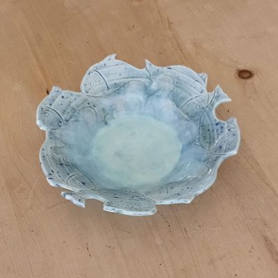 Fish /stoneware/20cm diam