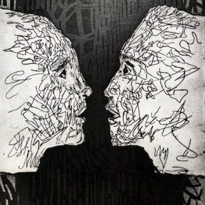 Betrayal/Etching & Blockprint