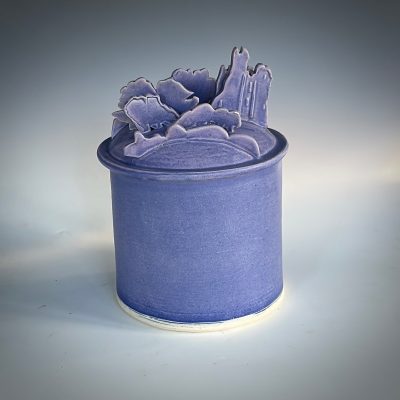 'Castles in the Trees 2', White Stoneware, 280mm (h)