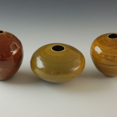 Globular pots / Stoneware