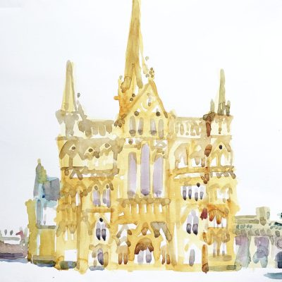 Salisbury - Watercolour
