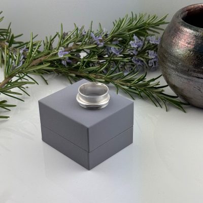 Silver Spinner (fidget) Ring