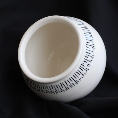 Salt Pig - Porcelain - Mishima