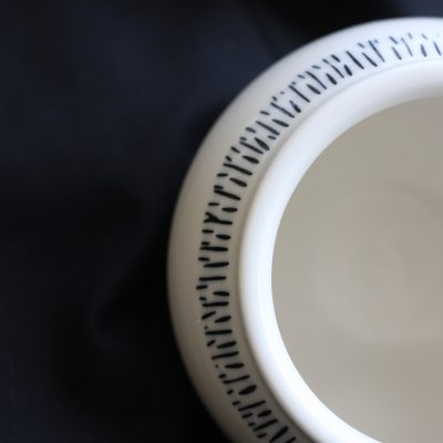 Salt Pig - Porcelain - Mishima