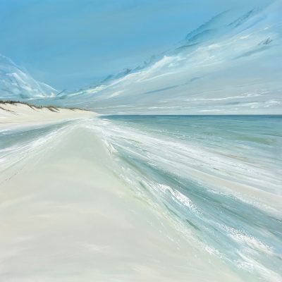 Infinite Sand/oil on canvas/100x100cm