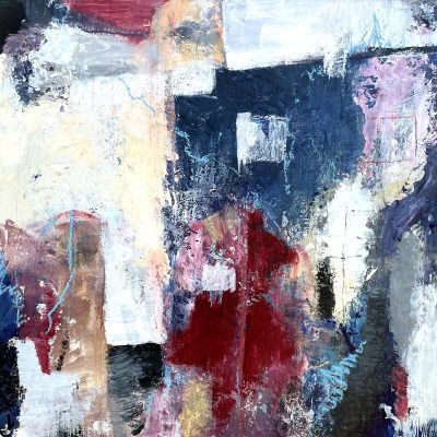 IN THE SHADOWS/Mixed media/40x40cm