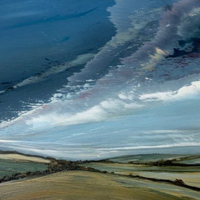 Swept Skies/oil on board/20x30cm