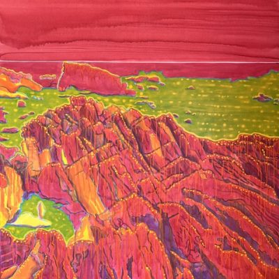 Tsitsikamma I, Oil on Canvas, 140 x 210 cm