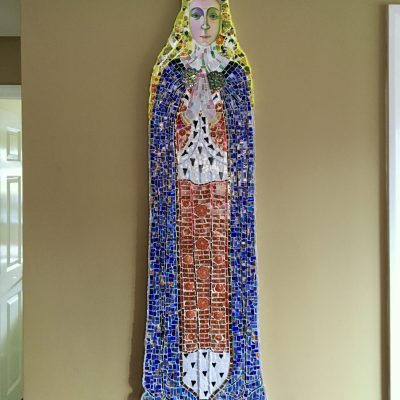 Lady Cromwell/mixed media/110 x 34cm
