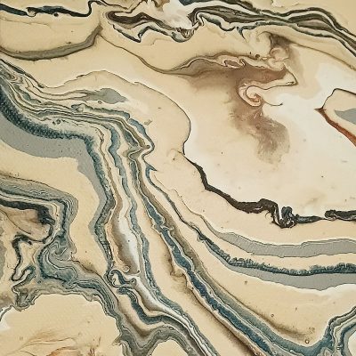 Lion Sahara/Acrylic on canvas/20cm x 20cm