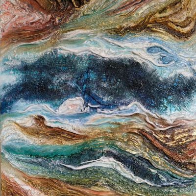 Moving Tide - Mixed media - 50x60cm