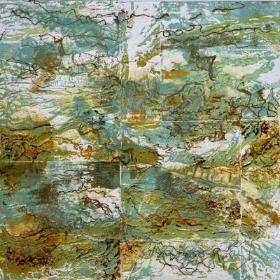 Rhythm/Collagraph & Viscosity Inking