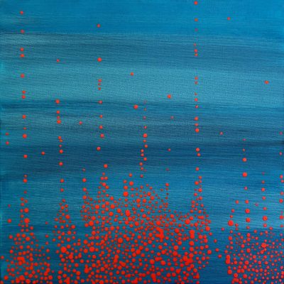 Rise III / Oil on Canvas / 50 x 50 cm