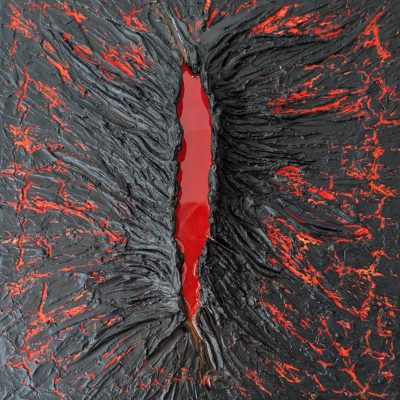 Rupture -  Mixed media - 40x40cm