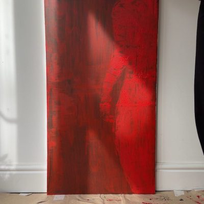 Body Language 1, acrylic on canvas, 50x100cm