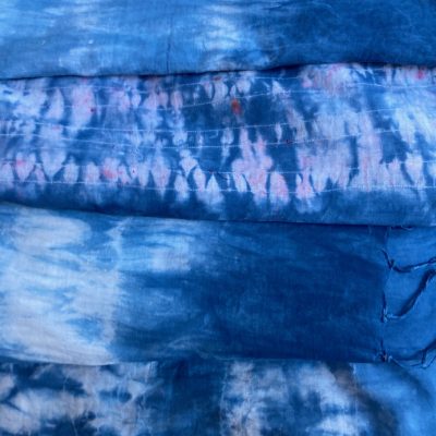 Indigo scarves