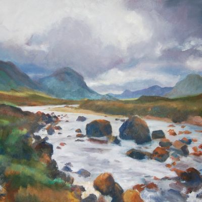 SligachanWaterFlowing/oil/93.5x68.5cm