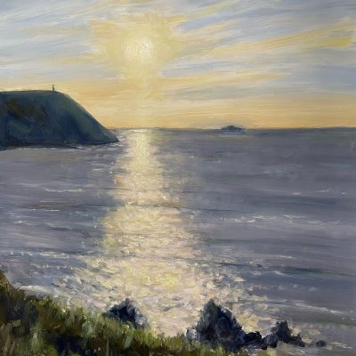 Stepper Light  I  Oil   I  50 x 60 cm