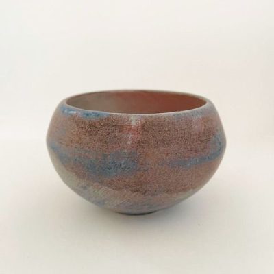 Small purple bowl/ stoneware/ 10 x 7cm